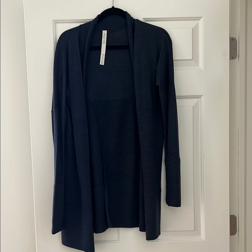 Lululemon Navy Cardigan Size 4